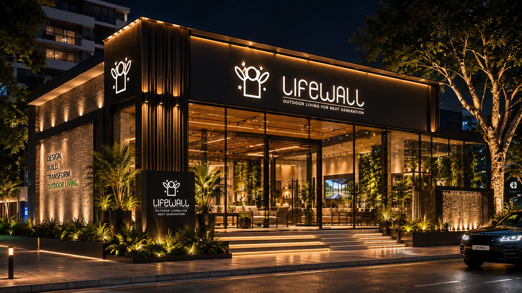 LifeWall Outdoor Luxury Experience Center
